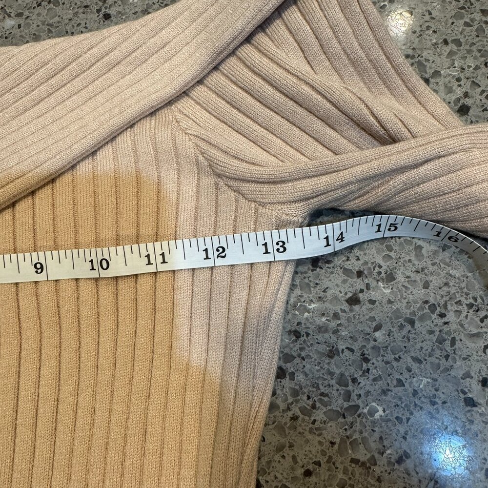 NWT Heartloom Antonia Tan Ribbed Midi Dress Size S - Picture 9 of 12
